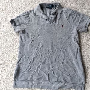 Polo by Ralph Lauren mens polo gray size S